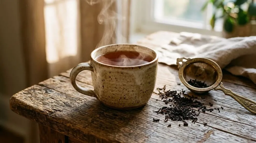 Schwarzer Tee als koffeinhaltige Alternative zu Kaffee